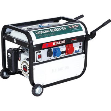 HH2800-B07 Generador de la gasolina del uso casero móvil con las ruedas (2KW-2.8KW)